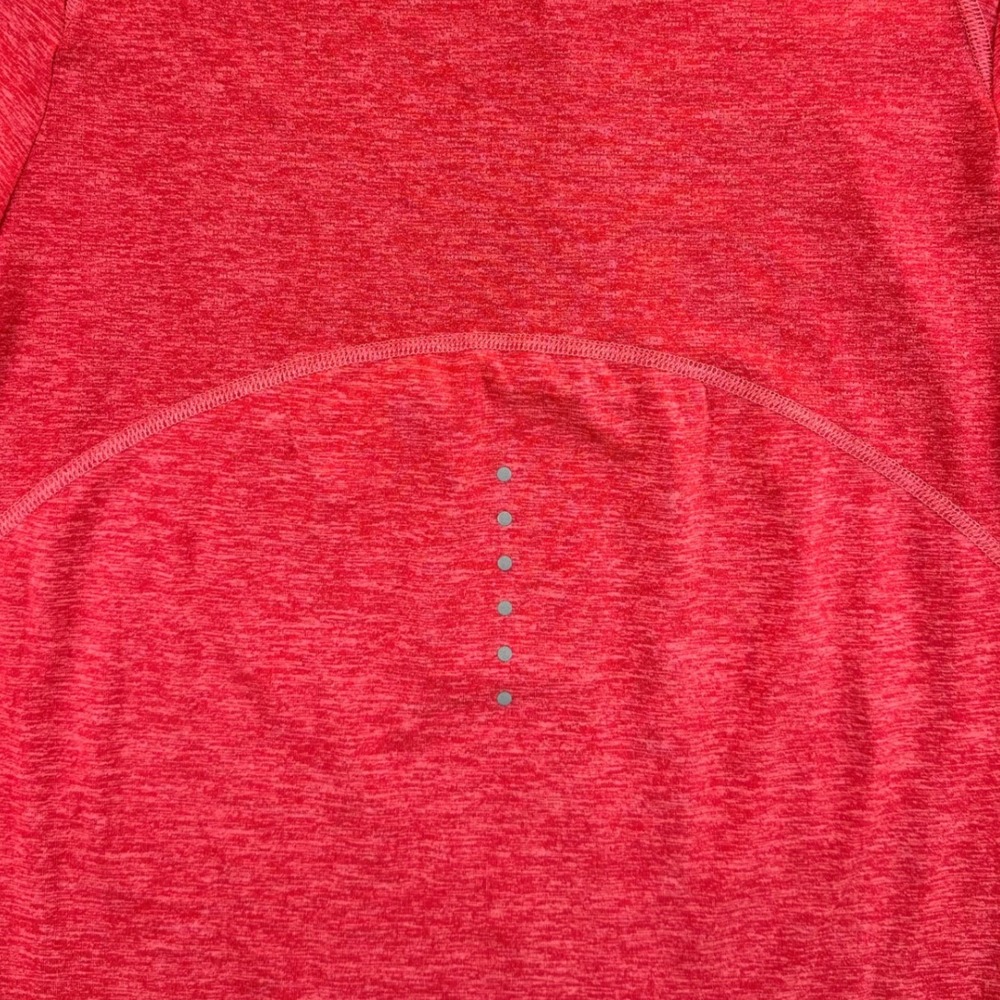 Nike Running Womens Dri-FIT Half Zip Pullover XL Red Navy 890206-823 - Picture 10 of 15